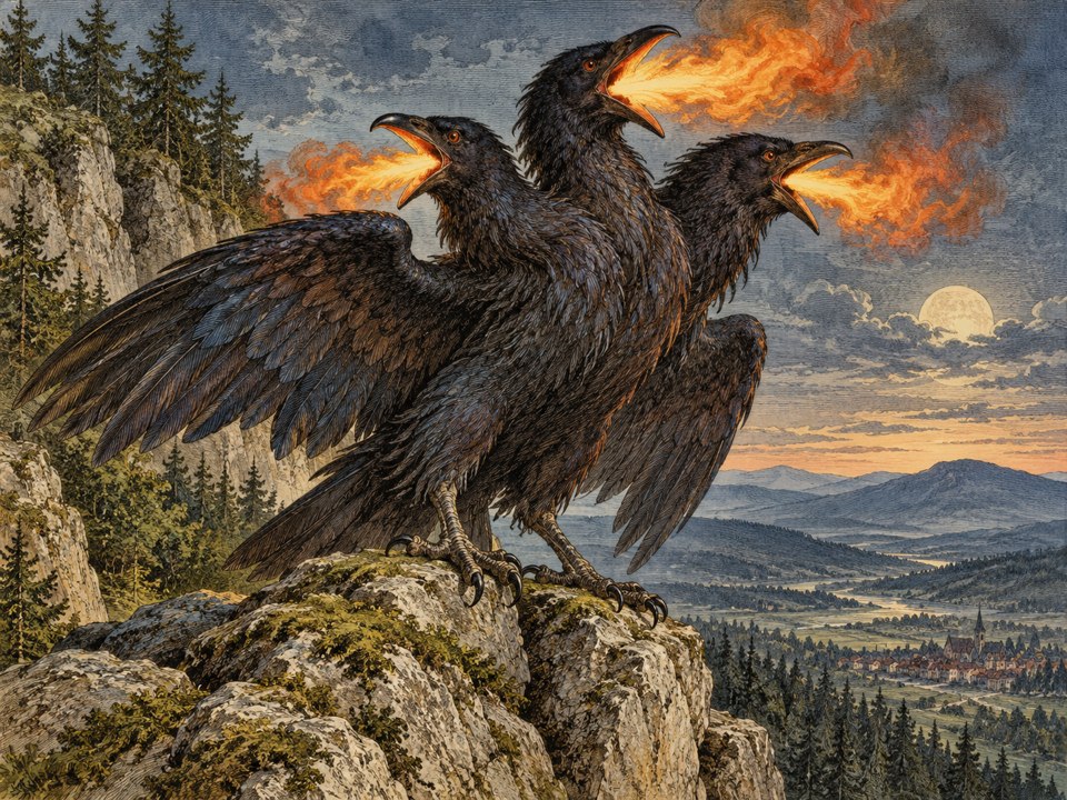 Ilustrace k příběhu Skalník