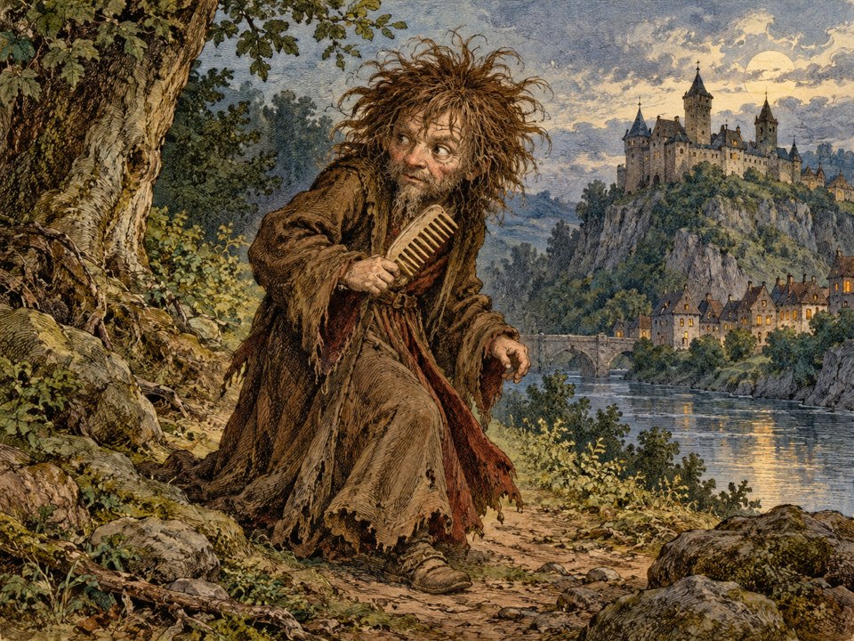 Ilustrace k příběhu Šrakakal