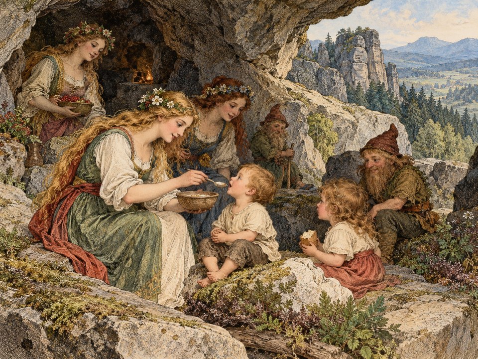Illustration du récit Le peuple de Vénus